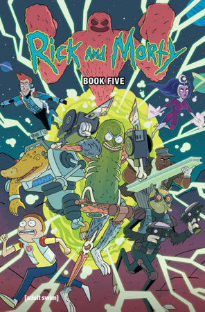 Rick and Morty Book Five Deluxe Edition Hardcover by Kyle Starks