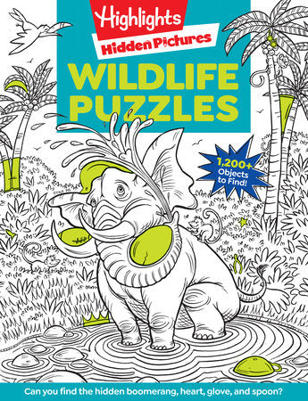 Wildlife Puzzles Paperback by Highlights