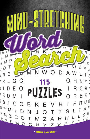 Mind-Stretching Word Search Paperback by John Samson (Author)
