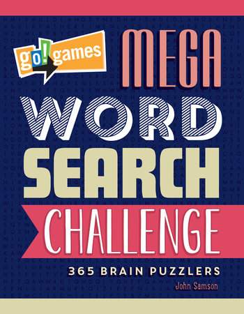 Go!Games Mega Word Search Challenge Paperback by John Samson (Author)