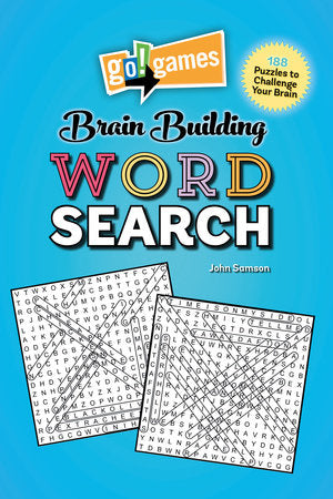 Go!Games Brain Building Word Search Paperback by John Samson (Author)