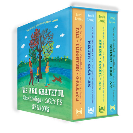 We Are Grateful Otsaliheliga: Seasons Boxed Set by Traci Sorell (Author); Frané Lessac (Illustrator)