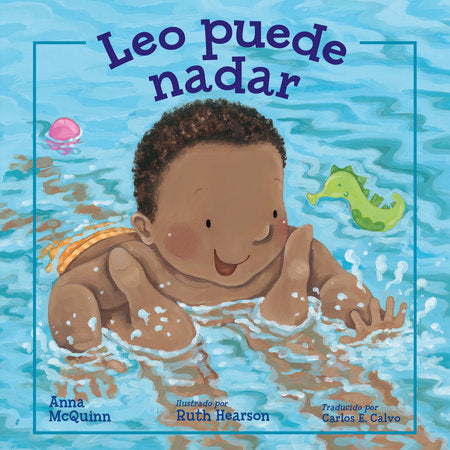 Leo puede nadar Paperback by Anna McQuinn (Author); Ruth Hearson (Illustrator)