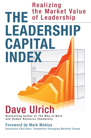 The Leadership Capital Index Hardcover by Dave Ulrich