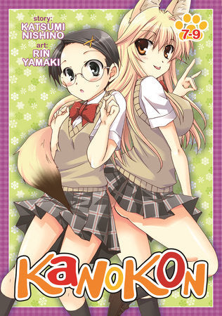 Kanokon Omnibus 7-9 Paperback by Kastumi Nishino; Illustrated by Rin Yamaki