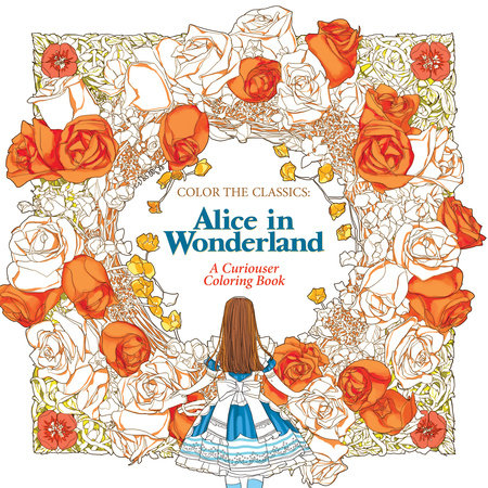 Color the Classics: Alice in Wonderland Paperback by Jae-Eun Lee