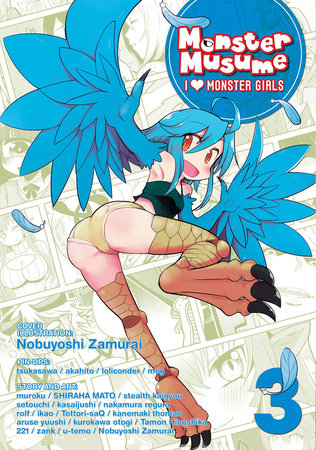 Monster Musume: I Heart Monster Girls Vol. 3 Paperback by Original OKAYADO; Various Artists