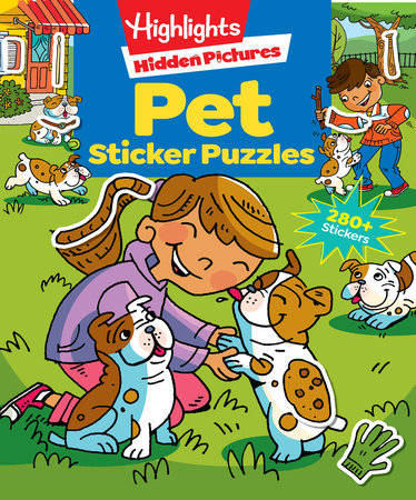 Pet Sticker Puzzles Paperback by Highlights