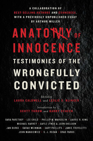 Anatomy of Innocence Hardcover by Edited by Laura Caldwell and Leslie S Klinger; Introduction by Scott Turow and Barry Scheck