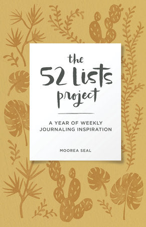 The 52 Lists Project  Botanical Pattern Merchandise by Seal, Moorea