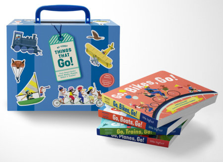 My First Things That Go Boxed Set by Addie Boswell; Illustrated by Alexander Mostov