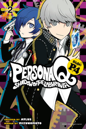 Persona Q: Shadow of the Labyrinth Side: P4 Volume 2 Paperback by Mizunomoto; Created by Atlus