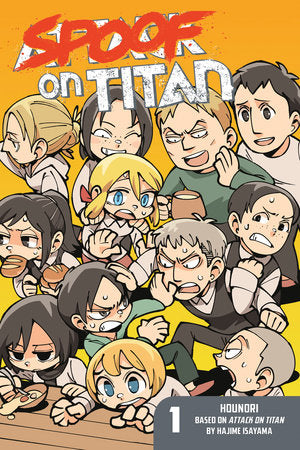 Spoof on Titan 1 (Attack on Titan) Paperback by Hounori; Created by Hajime Isayama