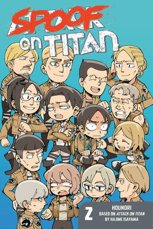 Spoof on Titan 2 (Attack on Titan) Paperback by Hounori; Created by Hajime Isayama
