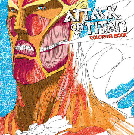 Attack on Titan Coloring Book Paperback by Hajime Isayama