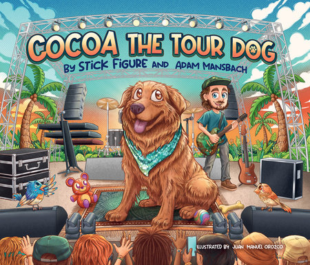 Cocoa the Tour Dog Hardcover by Figure Stick