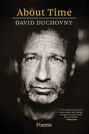 About Time Hardcover by David Duchovny