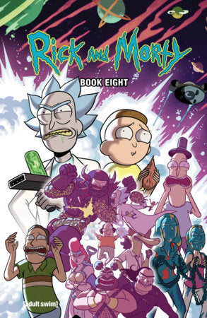 Rick and Morty Book Eight Deluxe Edition Hardcover by Kyle Starks