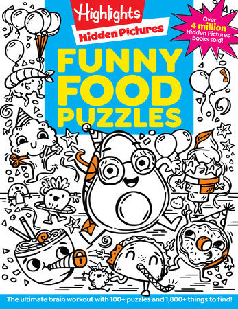 Funny Food Puzzles Paperback by Highlights