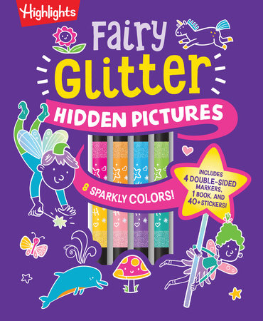 Fairy Glitter Hidden Pictures Hardcover by Highlights