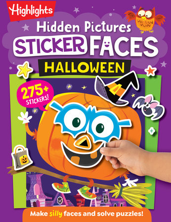 Hidden Pictures Sticker Faces: Halloween Paperback by Highlights