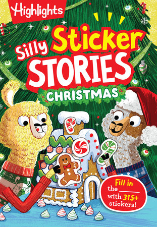 Silly Sticker Stories: Christmas Paperback by Highlights
