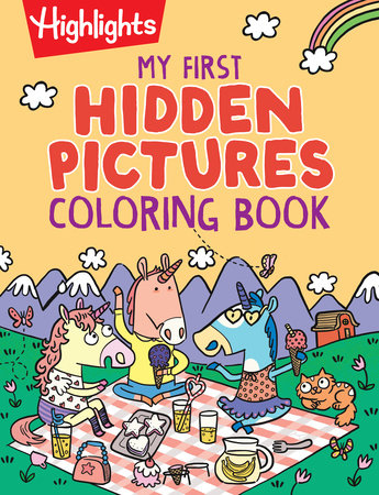 My First Hidden Pictures Coloring Book Paperback by Highlights