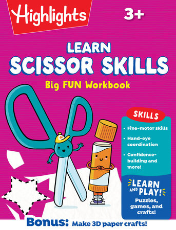 Learn Scissor Skills Big Fun Workbook Paperback by Highlights Learning