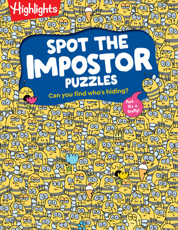 Spot the Impostor Puzzles Hardcover by Highlights