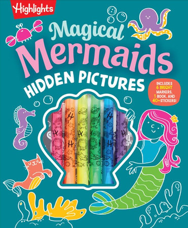 Magical Mermaids Hidden Pictures Hardcover by Highlights