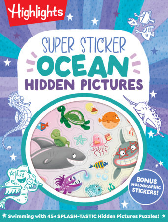 Super Sticker Ocean Hidden Pictures Paperback by Highlights
