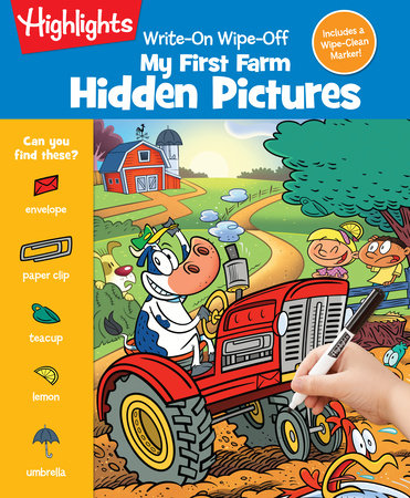 Write-On Wipe-Off My First Farm Hidden Pictures Merchandise by Highlights