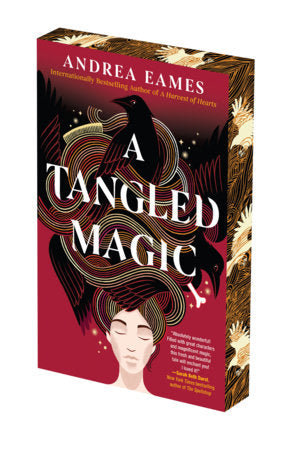 A Tangled Magic: Deluxe Stenciled Edges Paperback by Andrea Eames