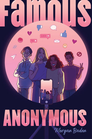 Famous Anonymous Paperback by Morgan Baden