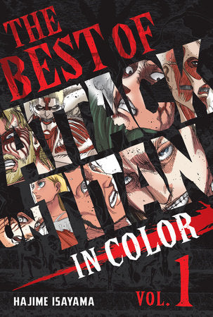 The Best of Attack on Titan: In Color Vol. 1 Hardcover by Hajime Isayama