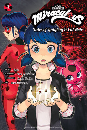 Miraculous: Tales of Ladybug & Cat Noir (Manga) 3 Paperback by Created by ZAG, Story by Koma Warita, Art by Riku Tsuchida, Supervised by Toei Animation
