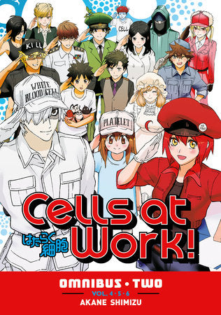 Cells at Work! Omnibus 2 (Vols. 4-6) Paperback by Akane Shimizu