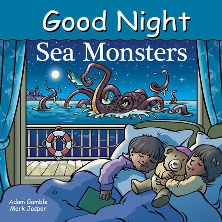 Good Night Sea Monsters Board Book by Adam Gamble, Mark Jasper