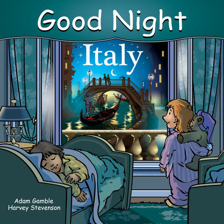 Good Night Italy Board Book by Adam Gamble, Mark Jasper
