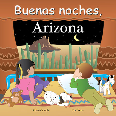 Buenas Noches, Arizona Board Book by Adam Gamble, Mark Jasper