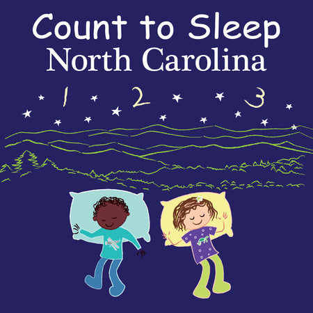 Count to Sleep North Carolina Board Book by Adam Gamble, Mark Jasper