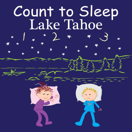 Count to Sleep Lake Tahoe Board Book by Adam Gamble, Mark Jasper