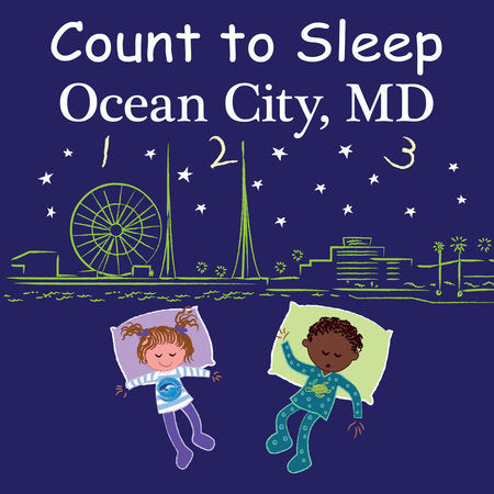 Count to Sleep Ocean City, MD Board Book by Adam Gamble, Mark Jasper