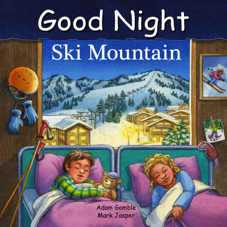 Good Night Ski Mountain Board Book by Adam Gamble, Mark Jasper