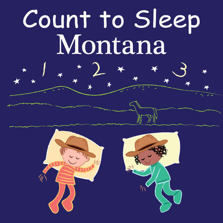 Count to Sleep Montana Board Book by Adam Gamble, Mark Jasper