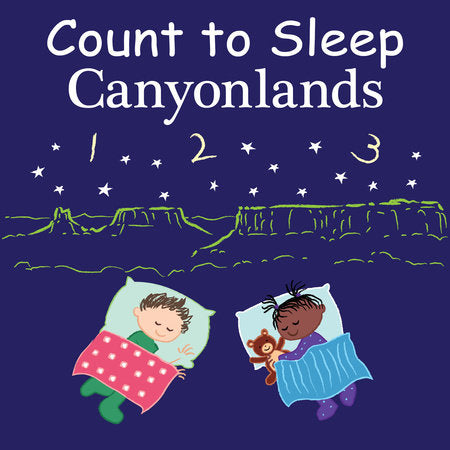 Count to Sleep Canyonlands Board Book by Adam Gamble, Mark Jasper