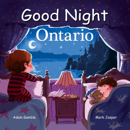 Good Night Ontario Board Book by Adam Gamble, Mark Jasper