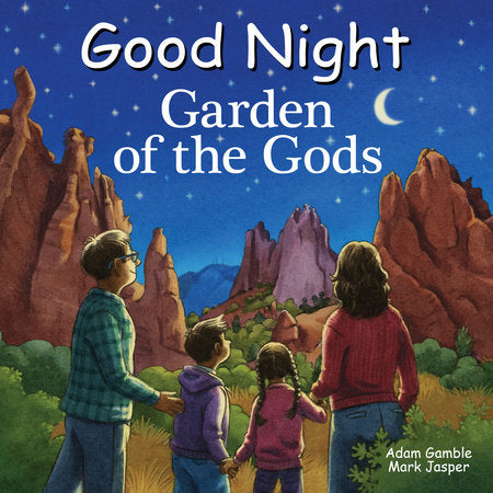 Good Night Garden of the Gods Board Book by Adam Gamble, Mark Jasper