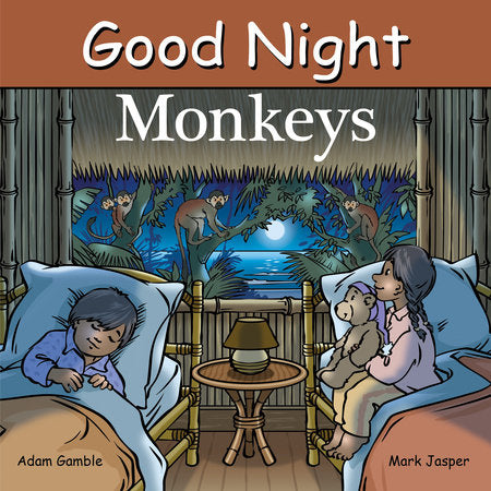 Good Night Monkeys Board Book by Adam Gamble, Mark Jasper