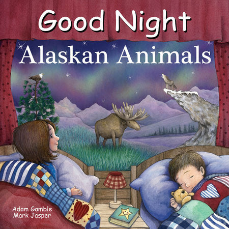 Good Night Alaskan Animals Board Book by Adam Gamble, Mark Jasper